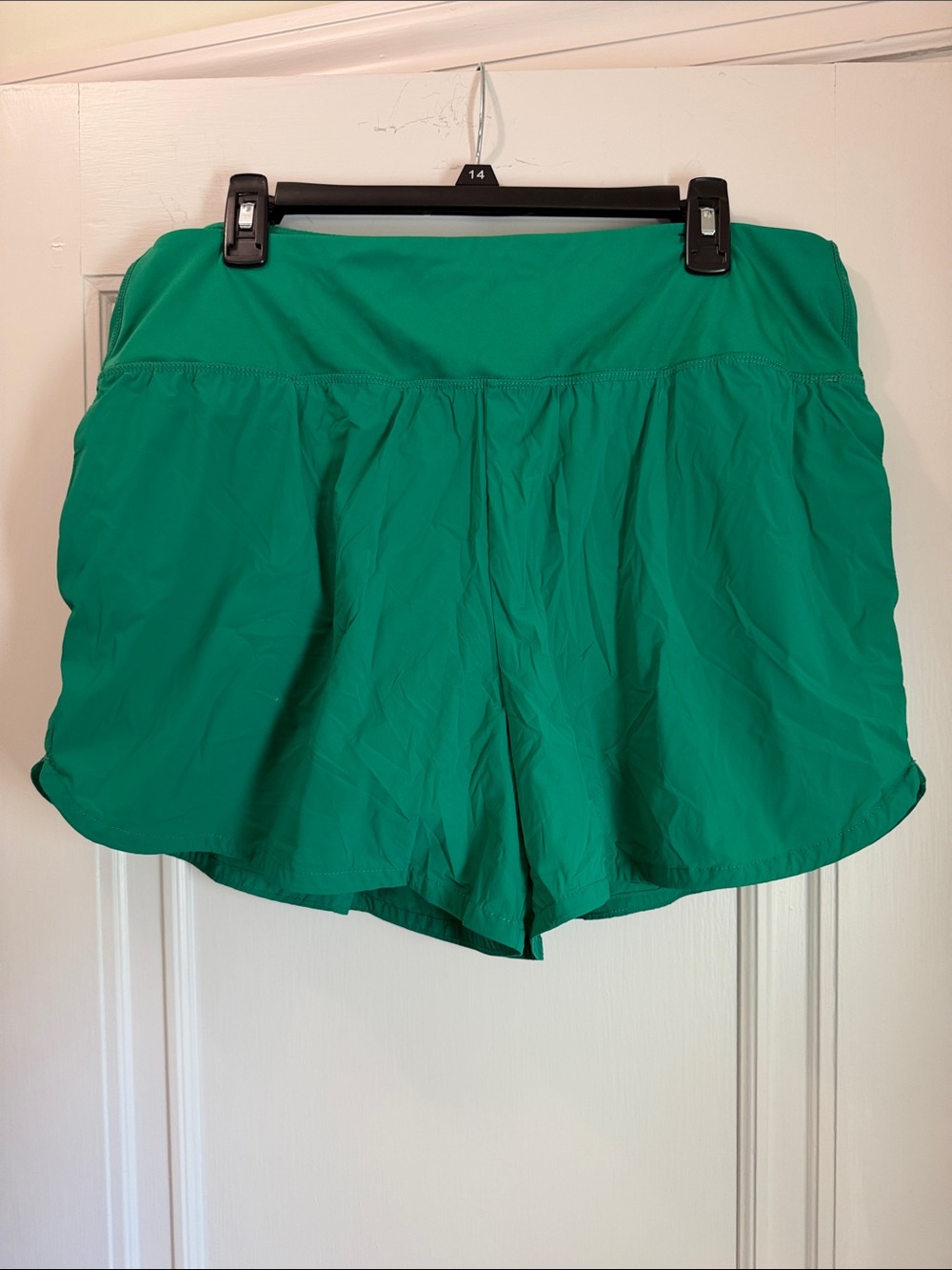 Spyder Womens Teal Green Athletic Shorts